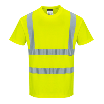 Portwest S170 Hi-Vis Cotton Comfort Breathable T-Shirt