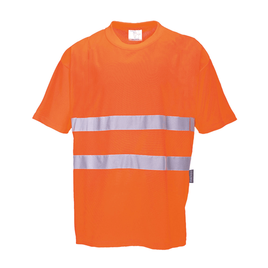 Portwest S172 Hi-Vis Cotton Comfort Breathable T-Shirt