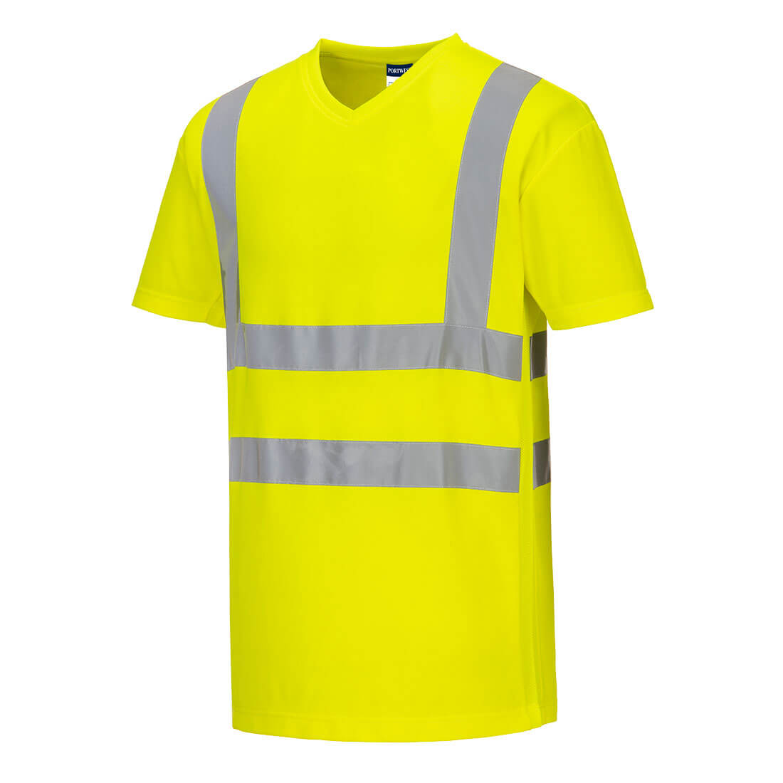 Portwest Hi-Vis Cotton Comfort Mesh Insert T-Shirt S/S S179
