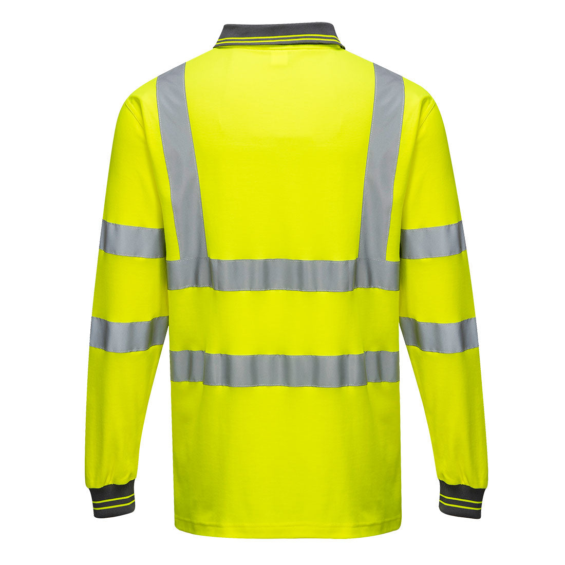 Portwest Hi-Vis Cotton Comfort Polo Shirt L/S S271