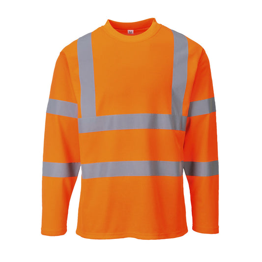 Portwest Hi-Vis Cotton Comfort T-Shirt L/S S278