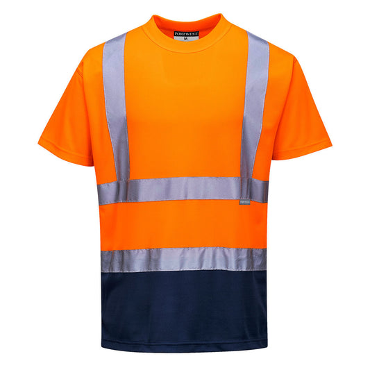 Portwest Hi-Vis Contrast T-Shirt S/S S378
