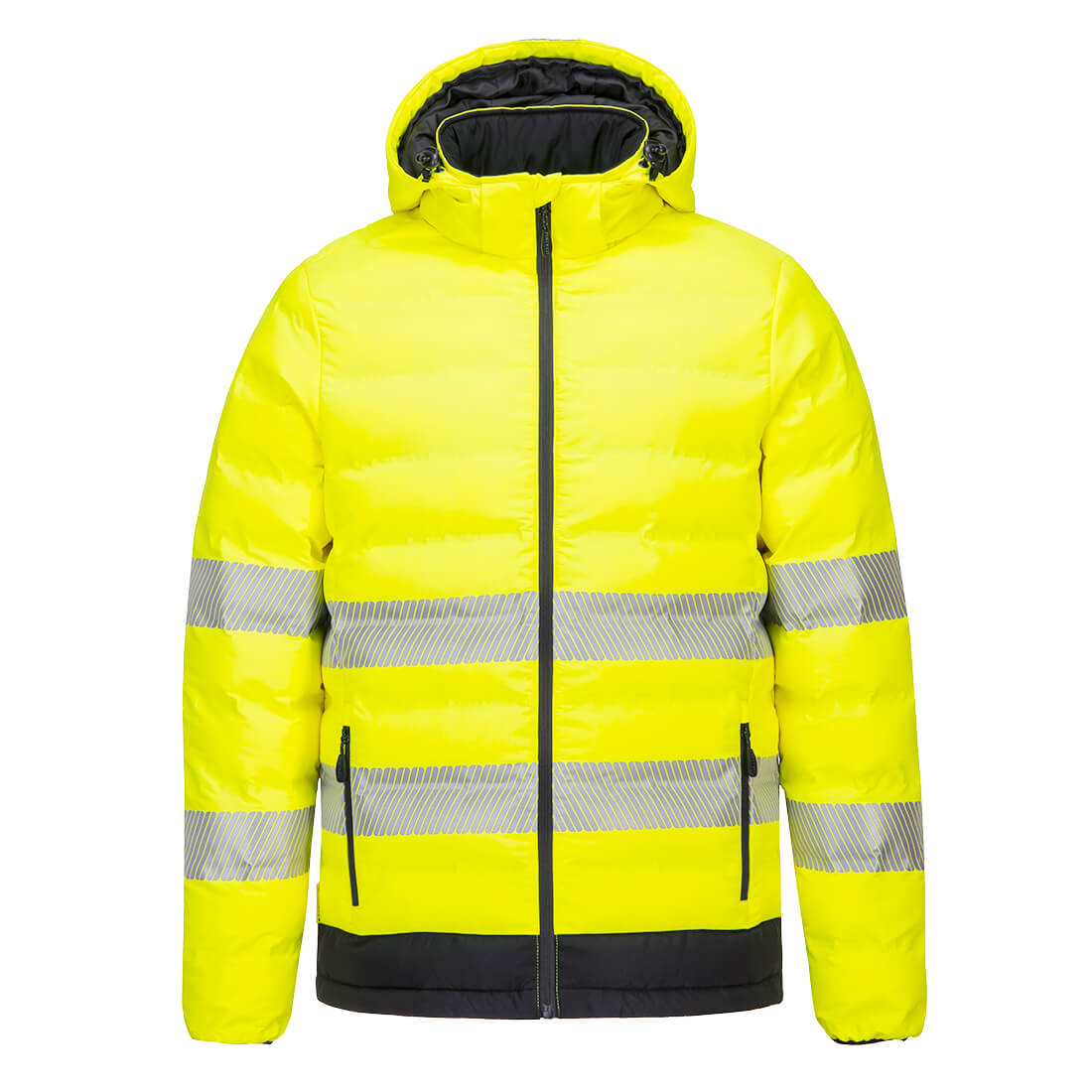 Portwest Hi-Vis Ultrasonic Heated Tunnel Jacket S548