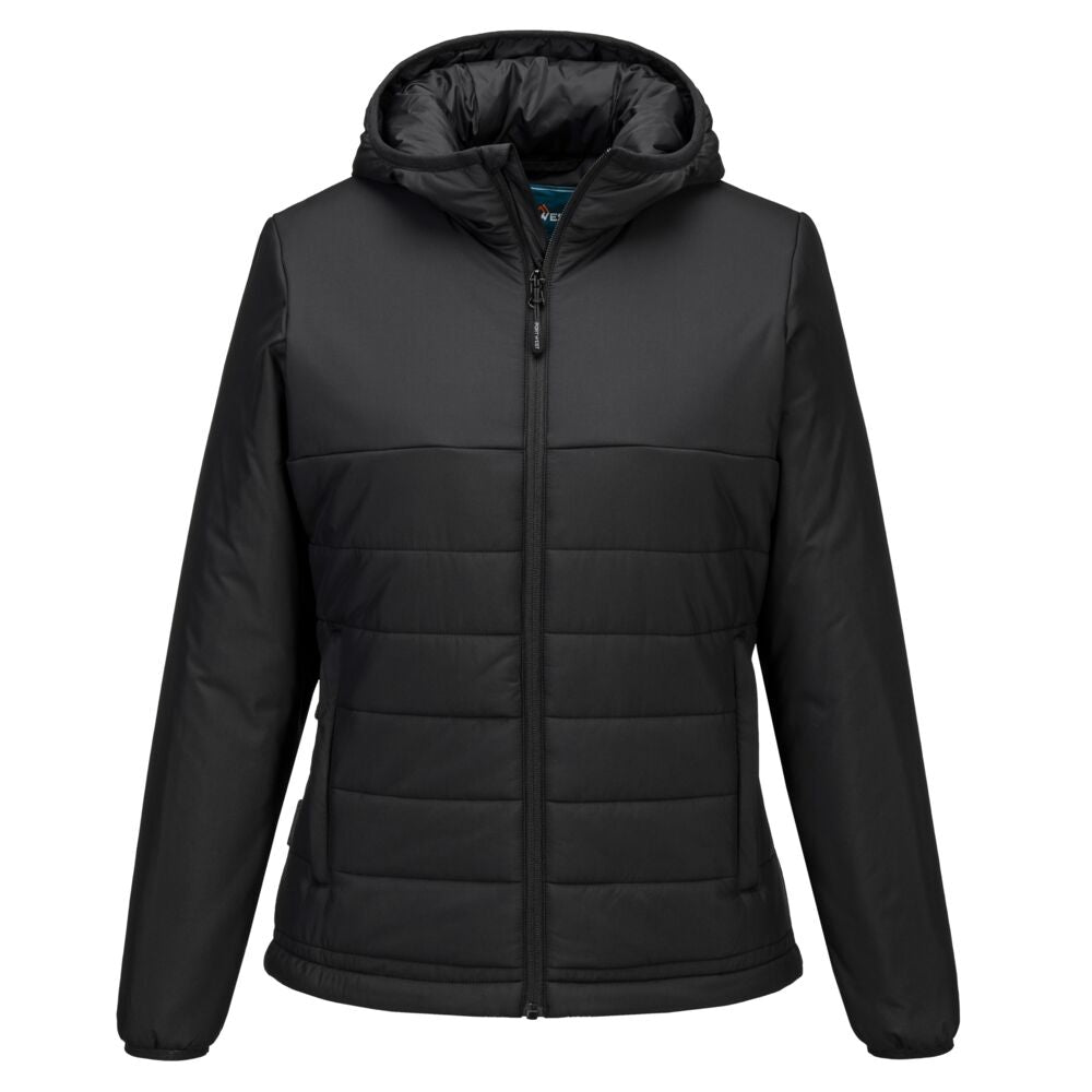 Portwest Professional Women's Hooded Insulated Baffle Jacket S613