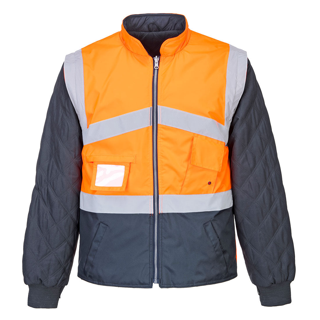 Portwest Hi-Vis Breathable 2-in-1 Contrast Reversible Jacket S769