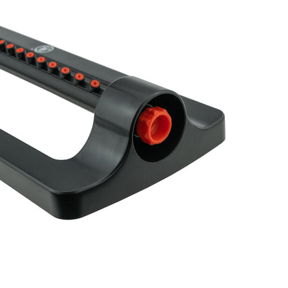 Oscillating Sprinkler Cost Wise Black Orange