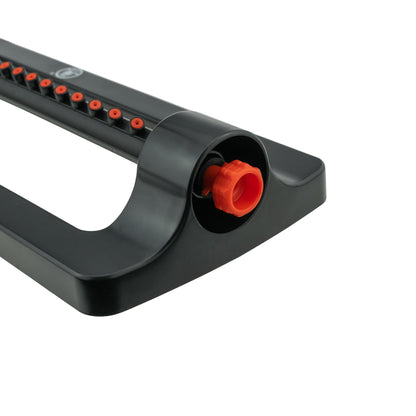 Oscillating Sprinkler Cost Wise Black Orange