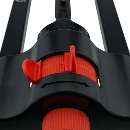 Oscillating Sprinkler Cost Wise Black Orange