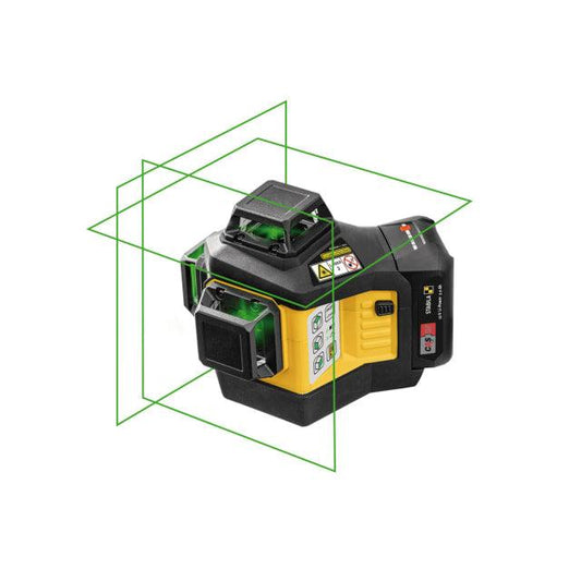 Stabila LAX 600 G Multi-Line Laser 3x360 Green 12V Li-Ion Self-Levelling For Pro Builders