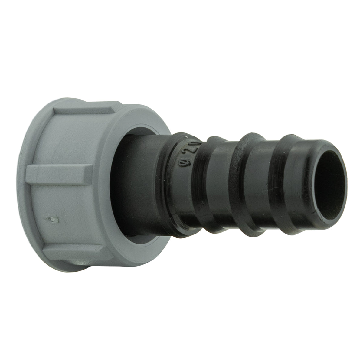 Joiner for 20mm Pipe with ¾” BSPF Thread
