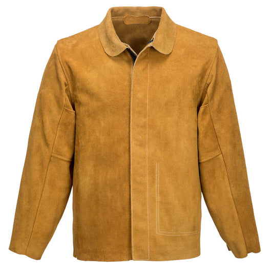 Portwest FR Leather Welding Jacket SW34