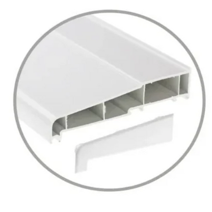 Eurocell 150mm Cill End Caps (White) – Pair