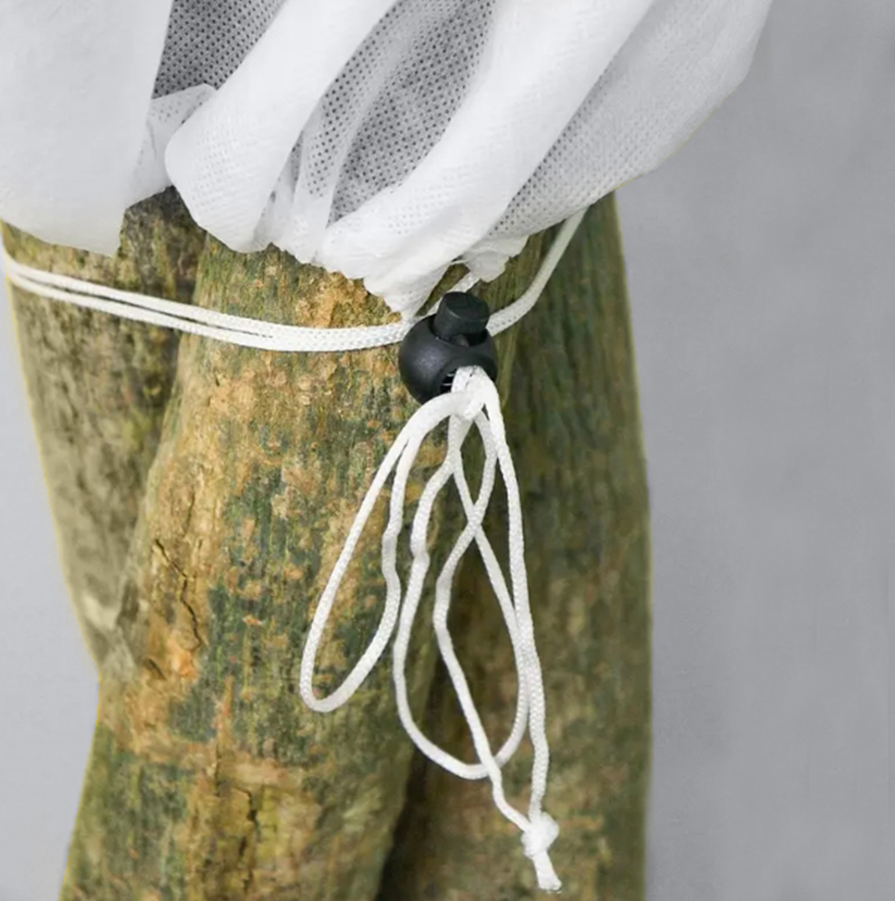 Protective Plant Cover, 50gsm Sack with Cord, Diameter: 51 cm, Size: 0.8m x 1 m