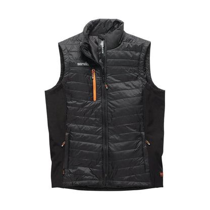 Scruffs Trade Padded Gilet Body Warmer Black