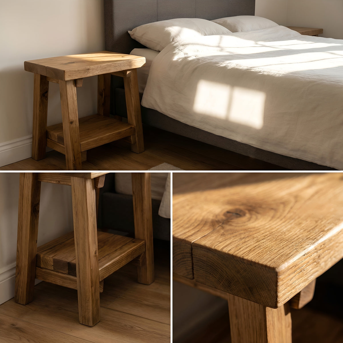 SIERA Side Table With Storage L40cm