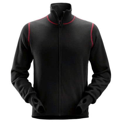 Snickers 1563 ProtecWork,Flame Retardant Arc Protection Wool Terry Jacket