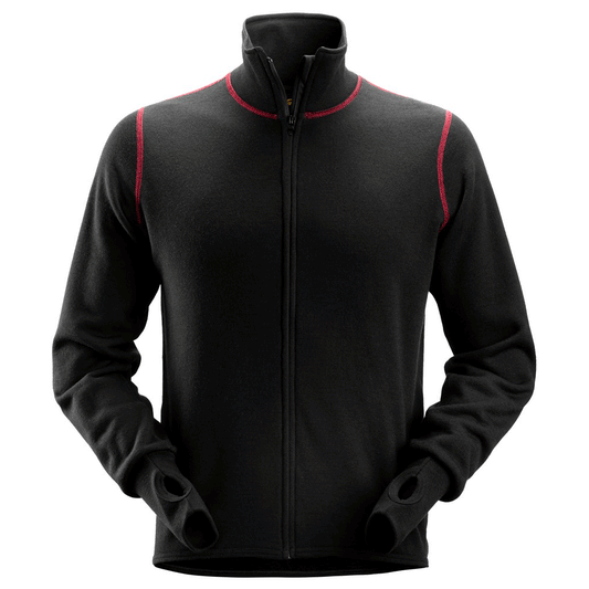 Snickers 1563 ProtecWork,Flame Retardant Arc Protection Wool Terry Jacket