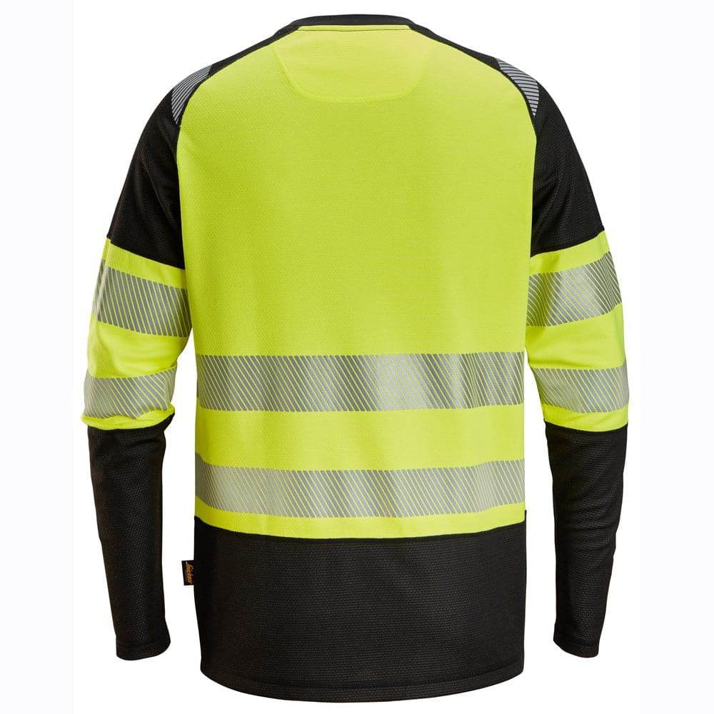 Snickers 2430 High-Vis Class 1 Long-Sleeve T-Shirt