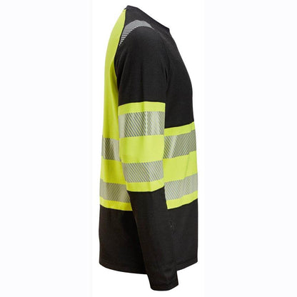 Snickers 2430 High-Vis Class 1 Long-Sleeve T-Shirt
