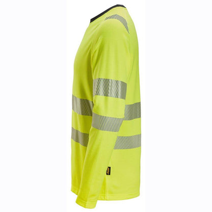 Snickers 2431 High-Vis Class 2/3 Long-Sleeve T-Shirt