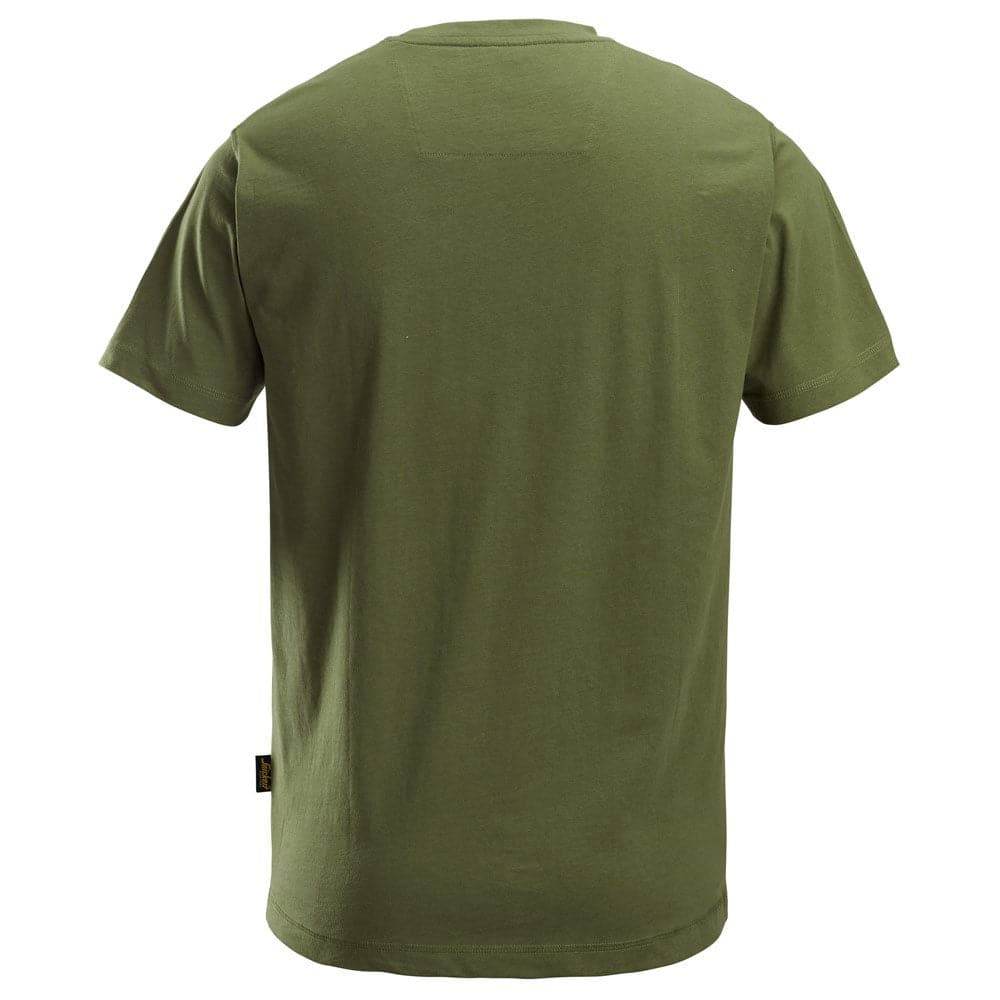 Snickers 2502 Classic Cre Neck T-Shirt 100% Combed Cotton Various Colours