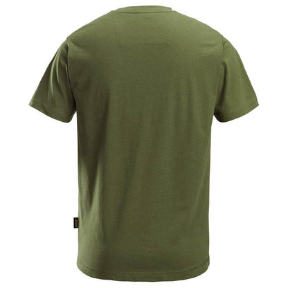 Snickers 2502 Classic Cre Neck T-Shirt 100% Combed Cotton Various Colours