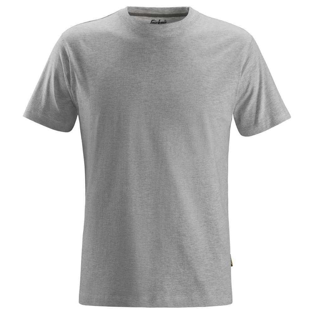 Snickers 2502 Classic Cre Neck T-Shirt 100% Combed Cotton Various Colours