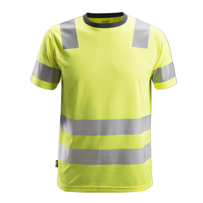 Snickers 2530 AllroundWork, Hi-Vis T-Shirt CL 2 Various Colours