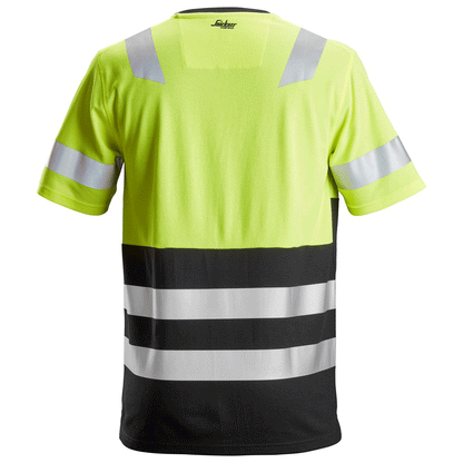 Snickers 2534 AllroundWork, Hi-Vis T-Shirt CL 1 Various Colours