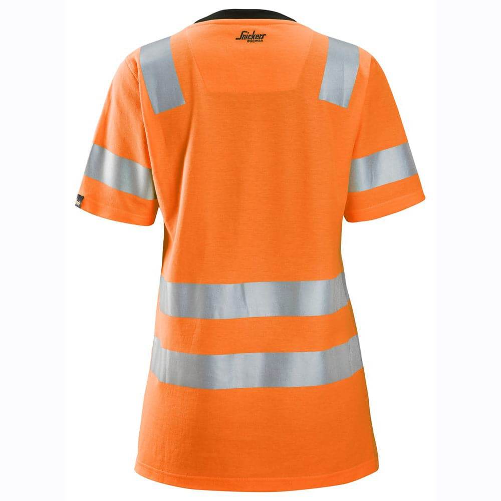 Snickers 2537 High-Vis Class 2 Women's Work T-Shirt