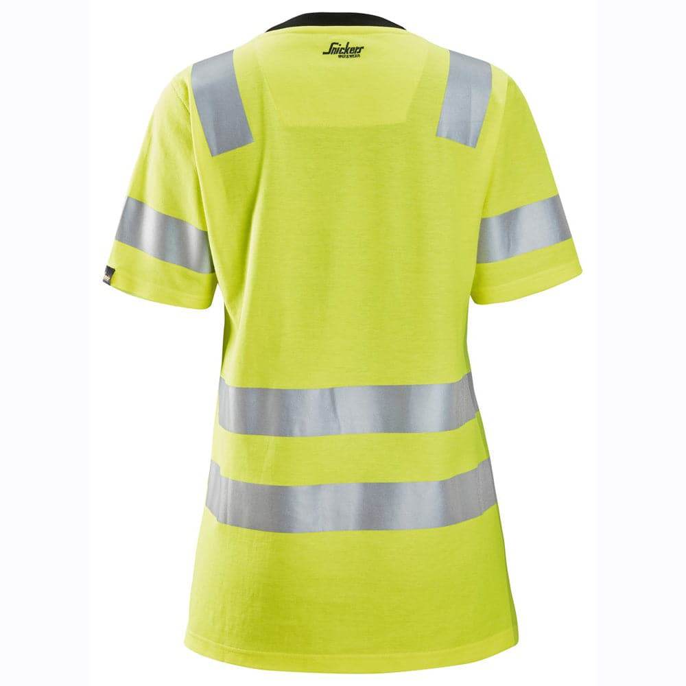 Snickers 2537 High-Vis Class 2 Women's Work T-Shirt