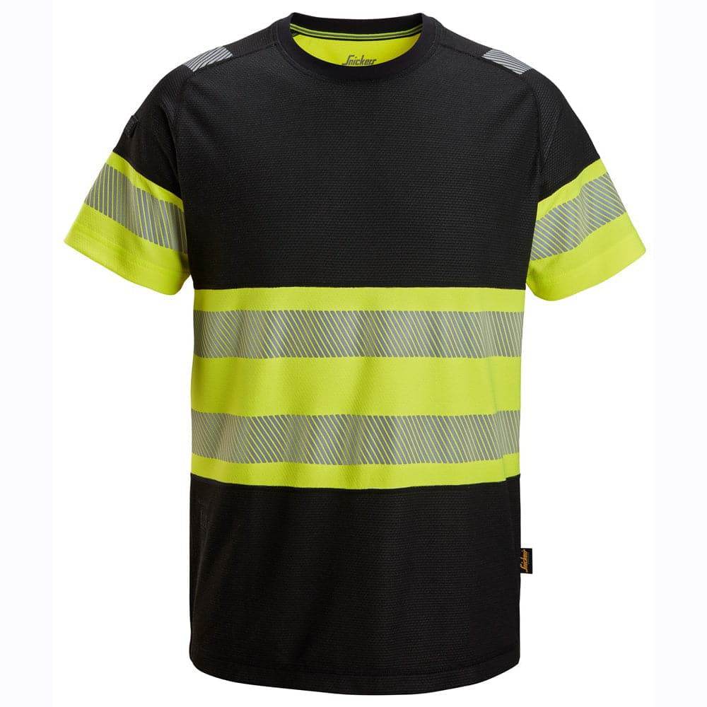 Snickers 2538 High-Vis Two Tone Class 1 Short Sleeve T-Shirt