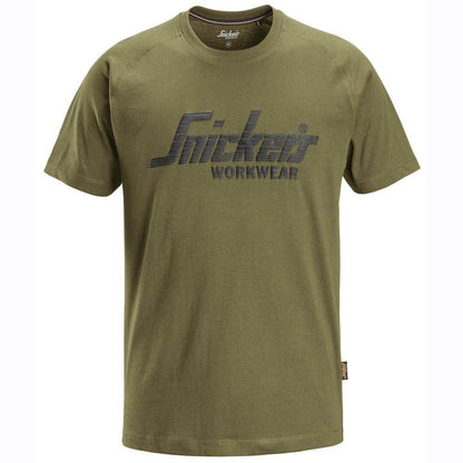 Snickers 2590 Short Sleeve Logo T-Shirt