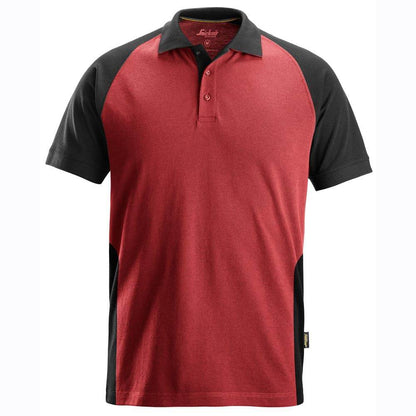 Snickers 2750 Two-Coloured Short Sleeve Polo Shirt