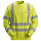 Snickers 2863 ProtecWork, Flame Retardant Arc Protection Hi-Vis Sweatshirt, Class 3
