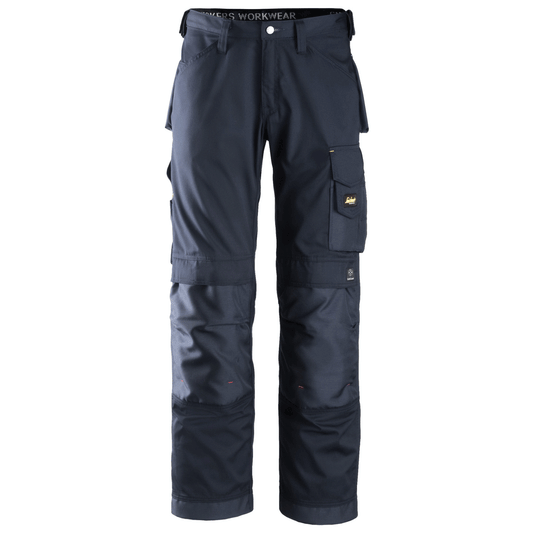 Snickers 3311 Craftsmen Trousers, CoolTwill Navy Blue 30" Waist 30" Leg - Snickers Size 84