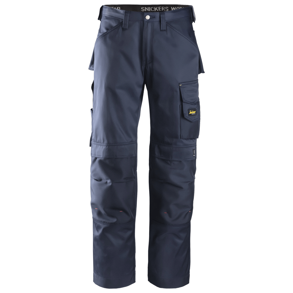 Snickers 3312 Craftsmen Trousers, DuraTwill Navy Blue, 36" Waist 32" Leg-Snickers 52