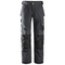 Snickers 3313 Craftsmen Trousers, Rip-Stop Steel Grey/Black, 36" Waist 37" Leg-Snickers 252