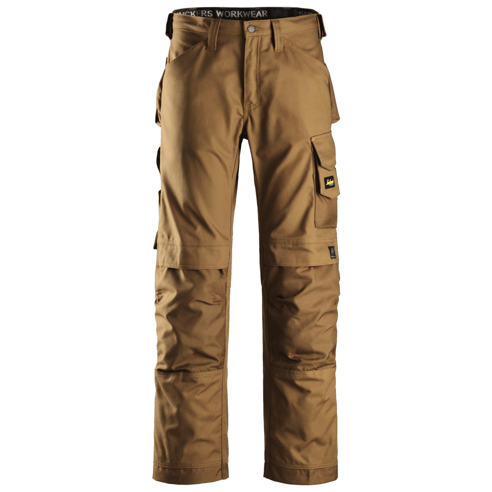 Snickers 3314 Craftsmen Trousers, Canvas+ Brown