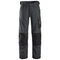 Snickers 3314 Craftsmen Trousers, Canvas+ Steel Grey/Black