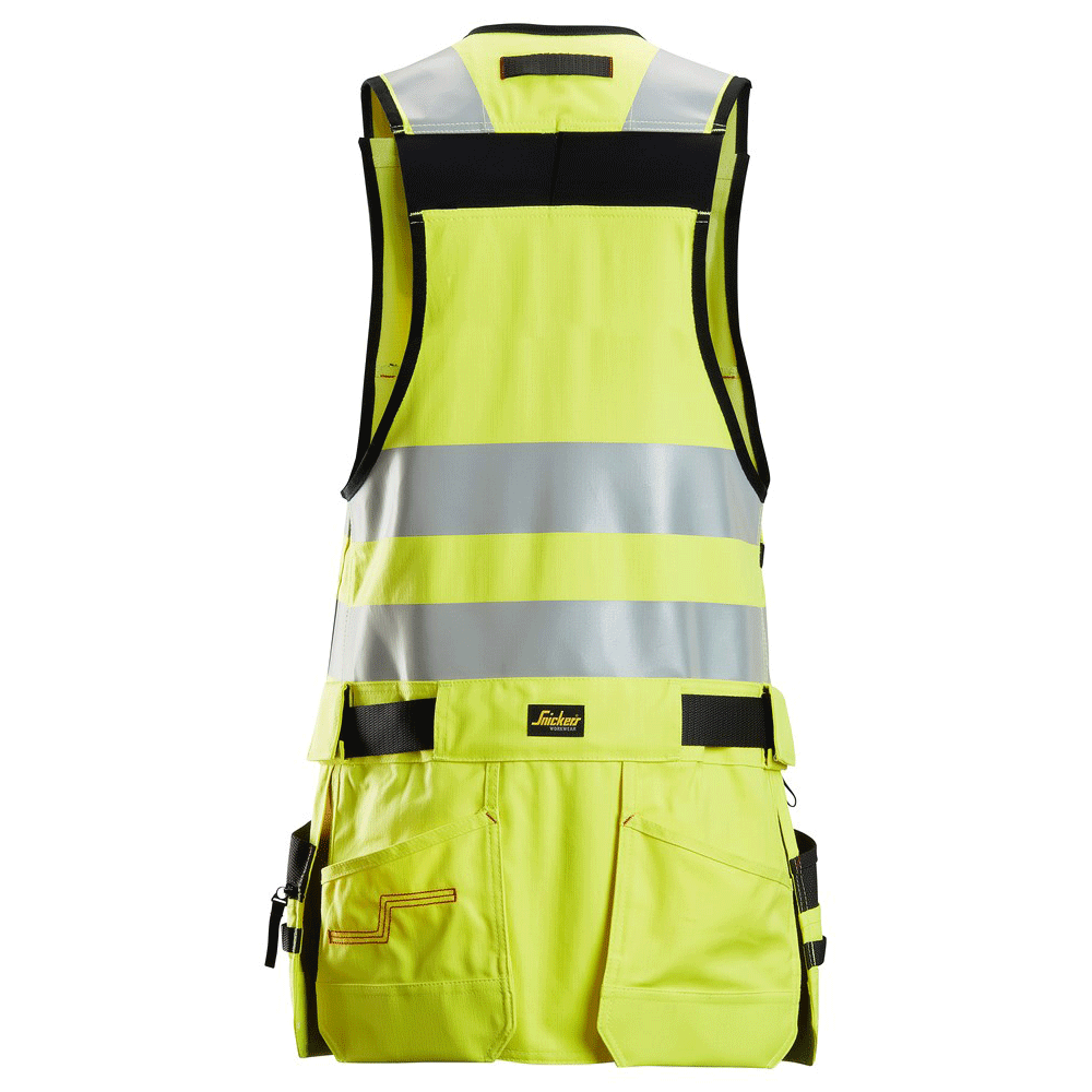 Snickers 4260 Protecwork, Flame Retardant Hi-Vis Tool Vest, Class 1