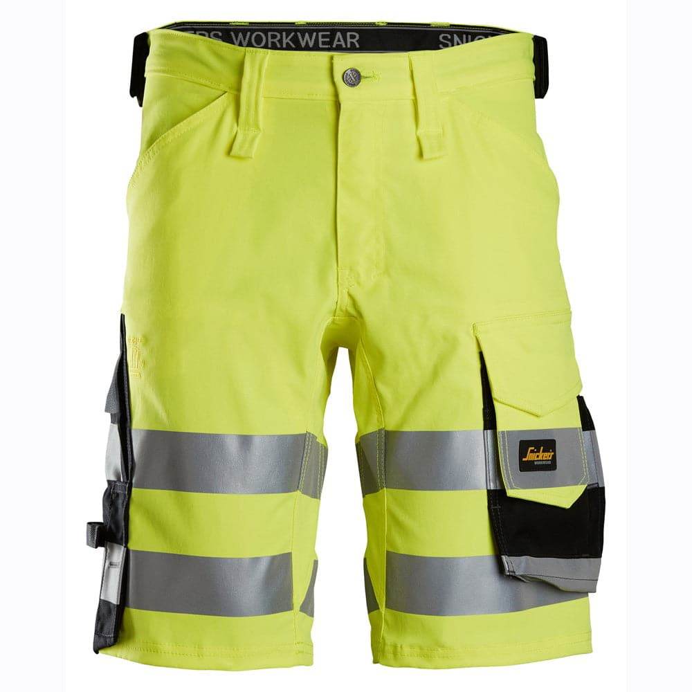 Snickers 6136 Hi-Vis Class 1 Stretch Work Shorts
