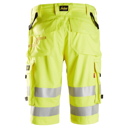 Snickers 6160 ProtecWork, Flame Retardant Hi-Vis Shorts, Class 1