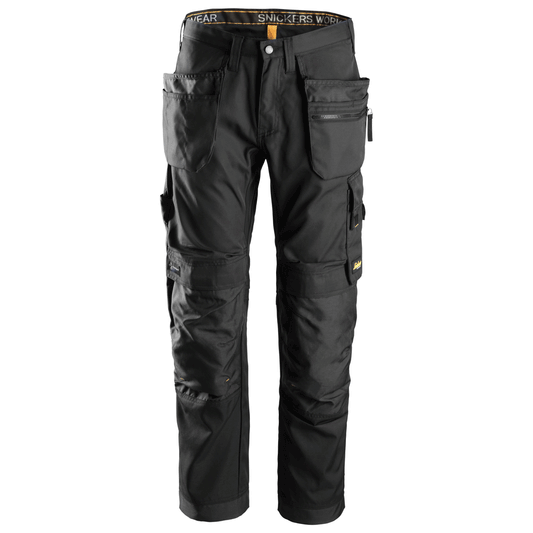 Snickers 6200 AllroundWork, Work Trousers+ Holster Pockets Black