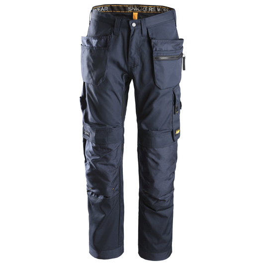 Snickers 6200 AllroundWork, Work Trousers+ Holster Pockets Navy Blue