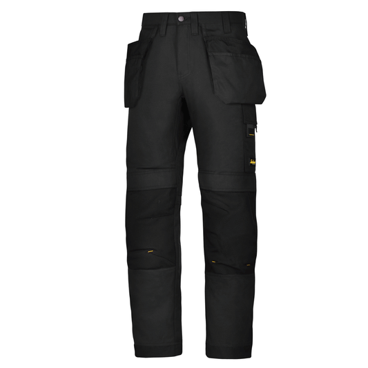 Snickers 6201 AllroundWork, Work Trousers Holster Pockets Black