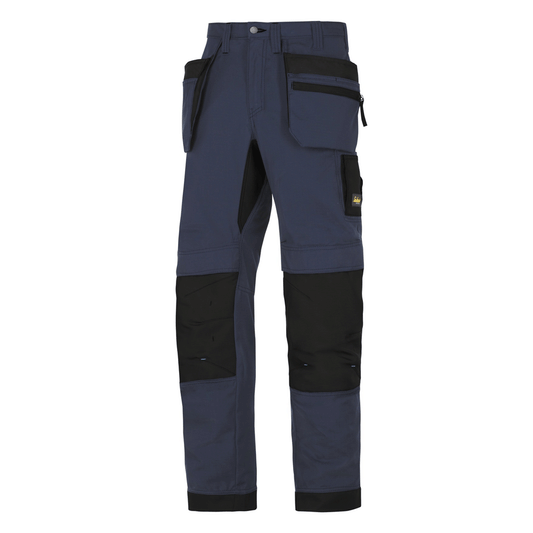 Snickers 6206 LiteWork, 37.5® Work Trousers+ Holster Pockets Navy Blue/Black