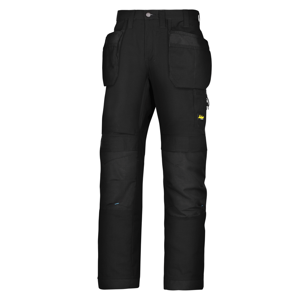 Snickers 6207 LiteWork, 37.5® Work Trousers Holster Pockets Black