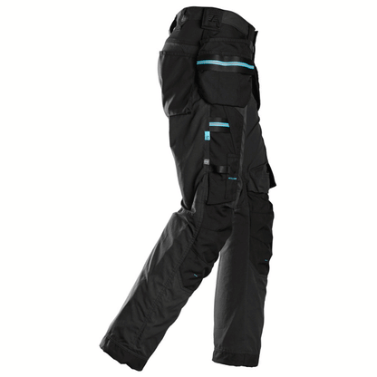 Snickers 6210 LiteWork, 37.5® Holster Pocket Work Trousers Black, 34" Waist 30" Leg-Snickers 104
