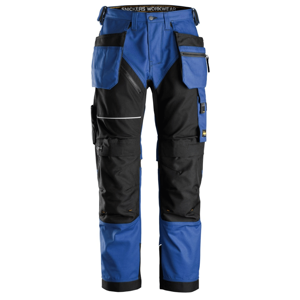Snickers 6214 RuffWork, Canvas+ Holster Pocket Work Trousers True Blue